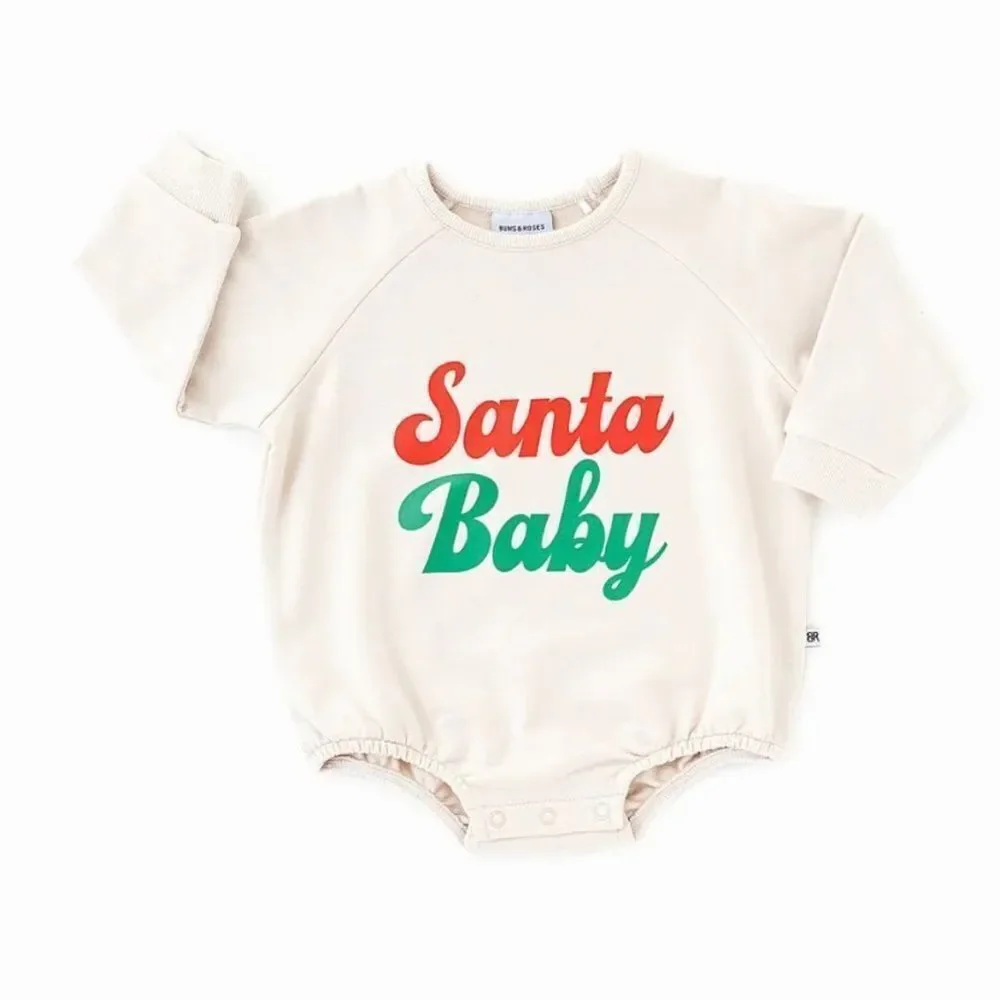 SANTA BABY MOMMY & ME CREWNECK SWEATSHIRT BUNDLE - Picture 3 of 12